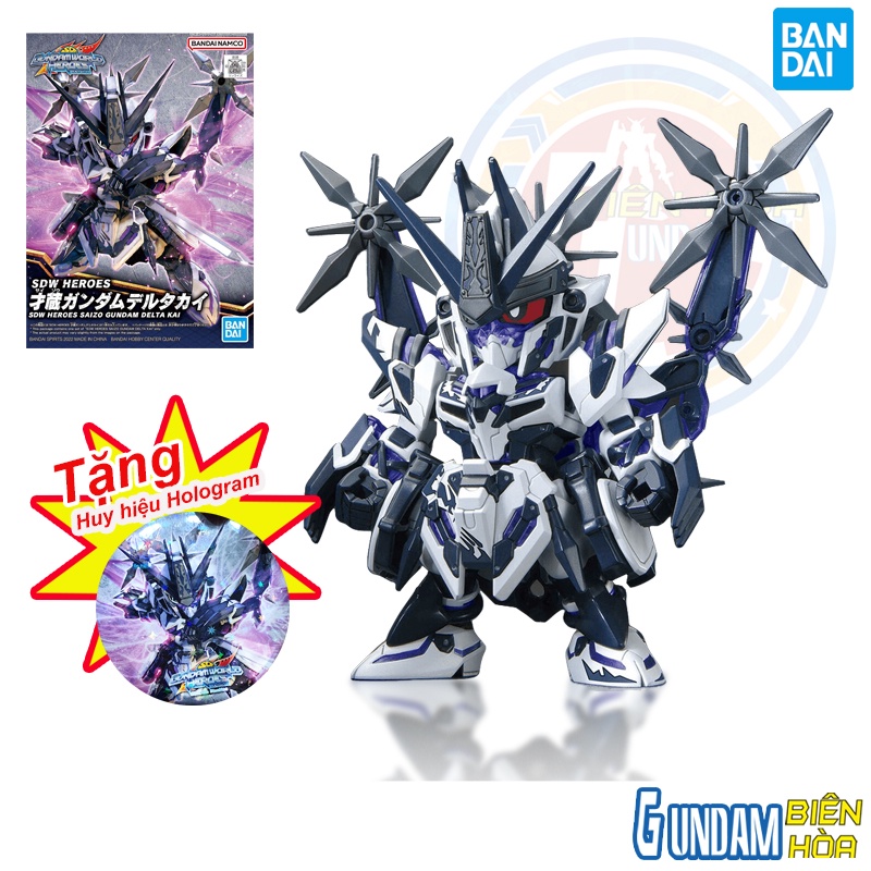 Bộ lắp ráp gundam SD WH SAIZO GUNDAM DELTA KAI