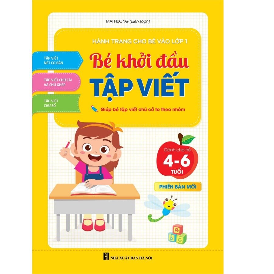 Sách - Bé Khởi Đầu Tập Viết - Tâm Thế & Hành Trang Vào Lớp 1