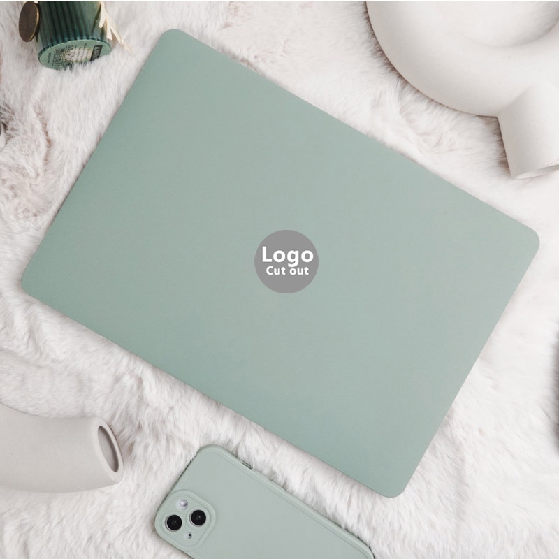 Vỏ Bảo Vệ Bàn Phím Cứng Màu Đậu Xanh Lá 2020 2021 Cho 2022 Macbook pro Air M1 M2 A2337 A2338 A2681 A2941
