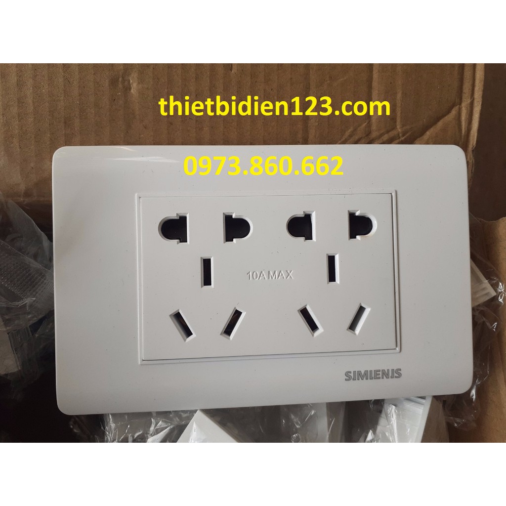 ổ cắm công tắc chữ nhật chuẩn 118