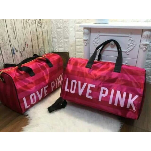 Túi xách du lịch Love Pink