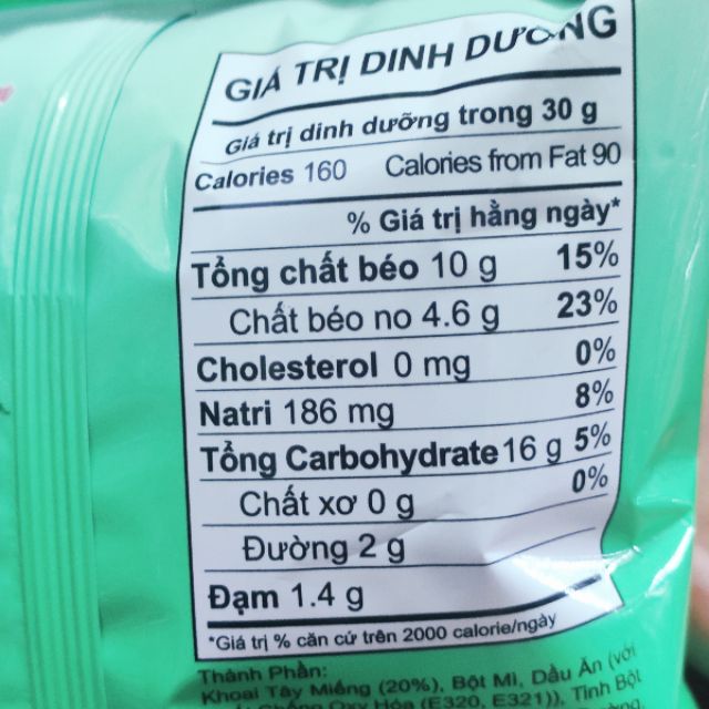 Bánh Snack Oishi khoai tây siêu mỏng vị dưa leo gói 40g  Giòn tan độc đáo mỏng nhẹ diệu kỳ