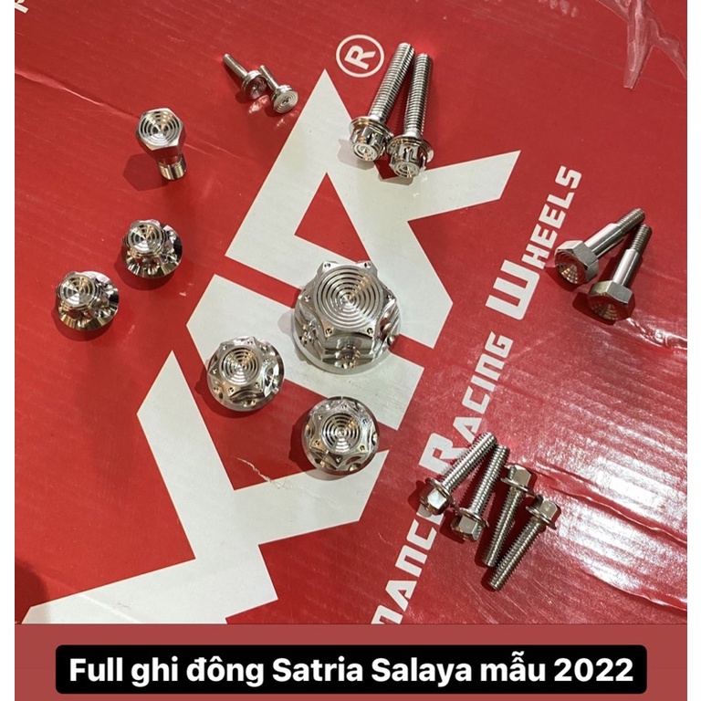 Combo ốc salaya Full đầu Sonic, Satria