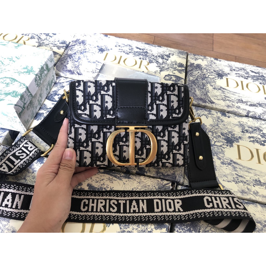 Túi Dior thổ cẩm size 18 fullbox