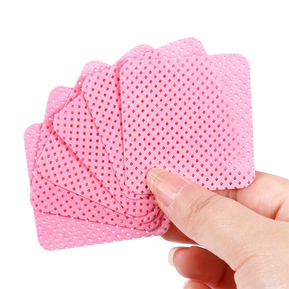 Hộp 180/ 360 miếng khăn lau tẩy sơn móng tay ANNIES cotton hỗ trợ làm móng nghệ thuật tiện lợi