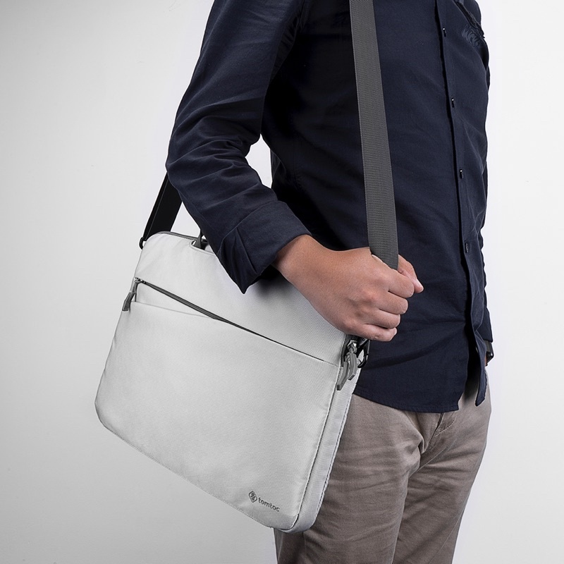 Túi xách/túi đeo vai tomtoc (usa) messenger bags for macbook 13”/14”, ultrabook 13″gray