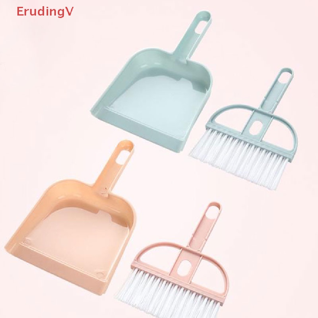 Bộ Chổi Và Đồ Hốt Rác Mini Để Bàn Tiện Dụng