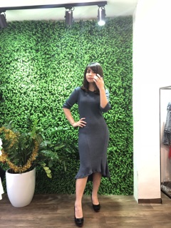 Váy len đuôi cá xả thanh lý