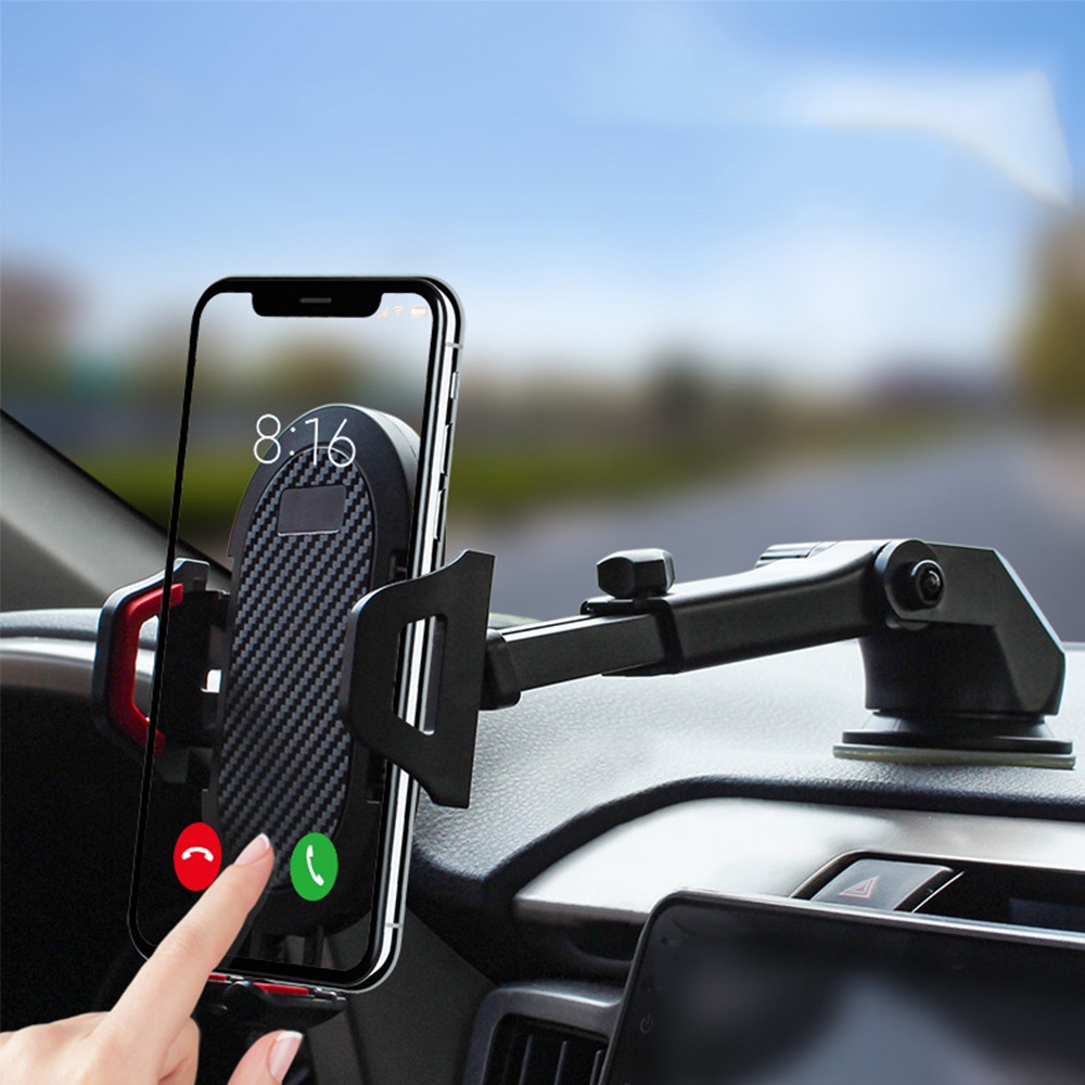 Giá Đỡ Điện Thoại / Thiết Bị Định Vị GPS Có Giác Hút Chân Không Gắn Kính Chắn Gió Xe Hơi Xoay 360° Phụ Kiện Chuyên Dụng Dành Cho Máy Hút Bụi