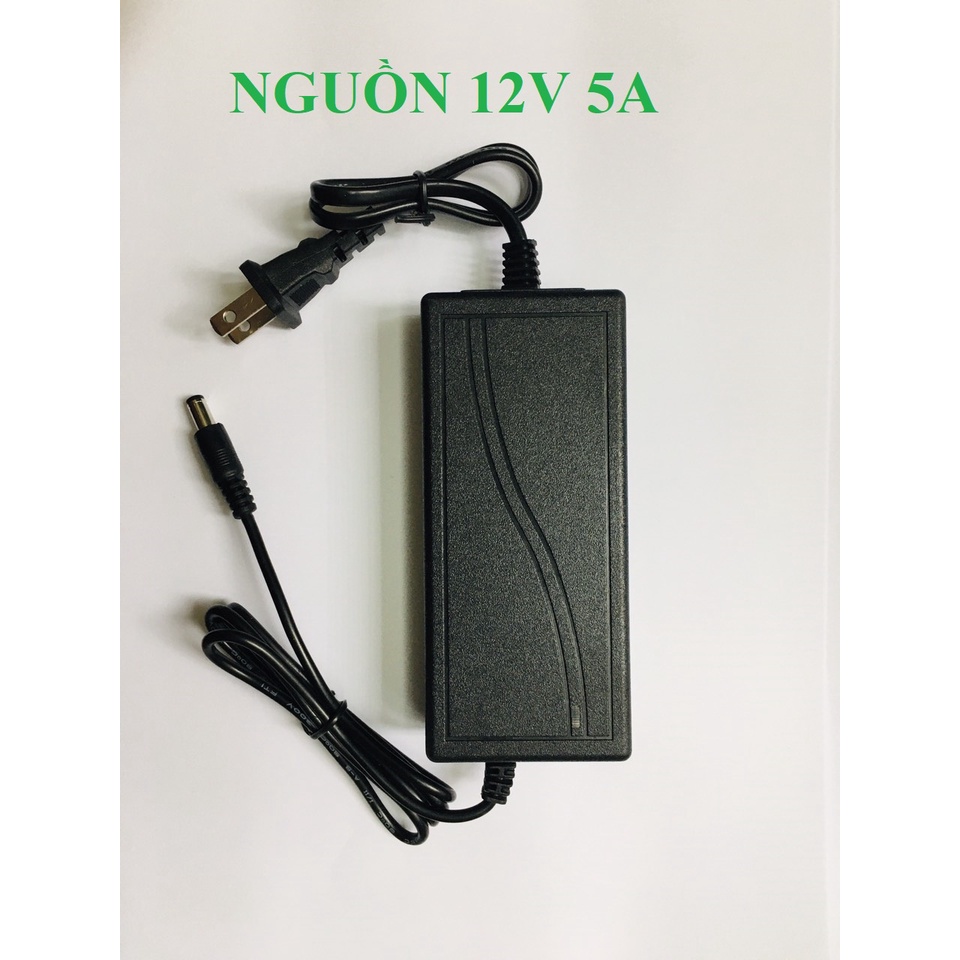 Nguồn Adapter 12V 5A, 12V 3A, 12V 2A, 12V 1A, 12V 0.5A  Dùng Cho Camera, Đèn Led nguồn chất lượng loại tốt