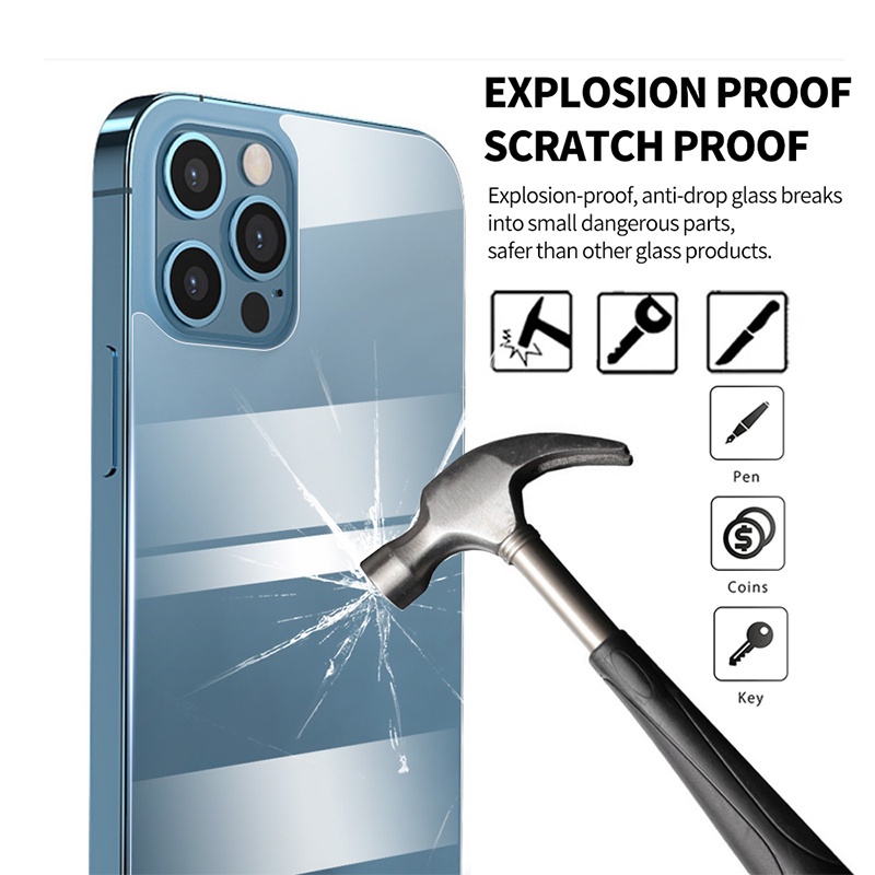 Set 3 kính cường lực 9H chống trầy cho for iphone 13 Mini / for iphone 13 / for iphone 13 Pro / for iphone 13 Pro Max