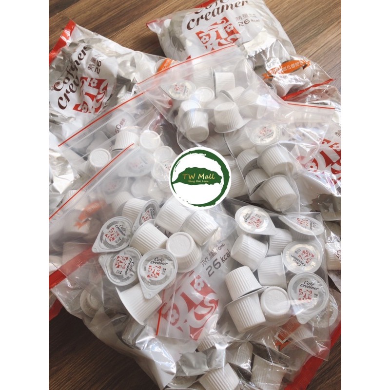 Túi zip 10 hộp sữa kem Cofé Creamer Creation Food Đài Loan 10ml x 10 - TW MALL