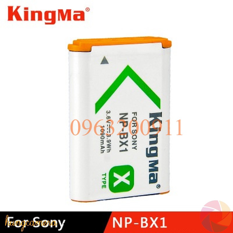 Bộ 2 pin + Sạc Kingma NP-BX1 cho Sony RX100,RX1,HX400...