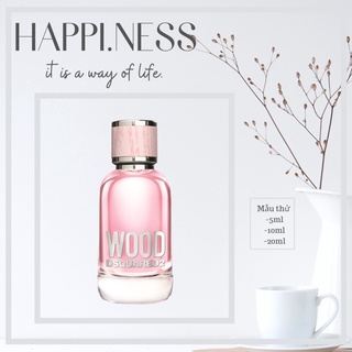 Nước hoa 🌟 nước hoa dsquared2 wood pour femme 10ml/20ml