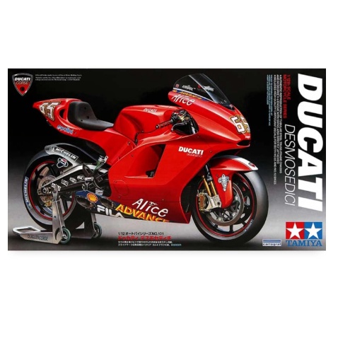 Mô hình xe mô tô 1/12 SCALE DUCATI DESMOSEDICI 14101 Tamiya