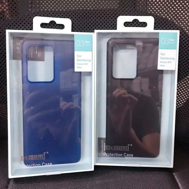 Ốp lưng Memumi siêu mỏng Galaxy S20 Ultra lưng nhám siêu mỏng 0.3mm