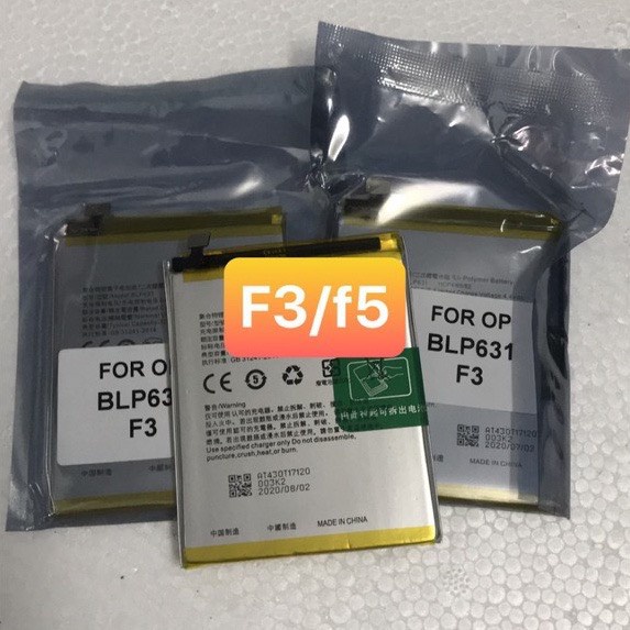 pin zin oppo F3/F5 CHUNG NHAU MÃ BLP631