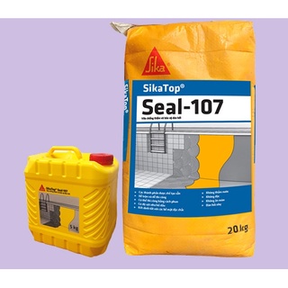 Sikatop 107 Seal VN 25Kg - Chống thấm 2 thành phần gốc Polymer, chống thấm nhà vệ sinh, mái, bể nước.