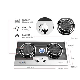 BẾP GAS ÂM PANWORLD