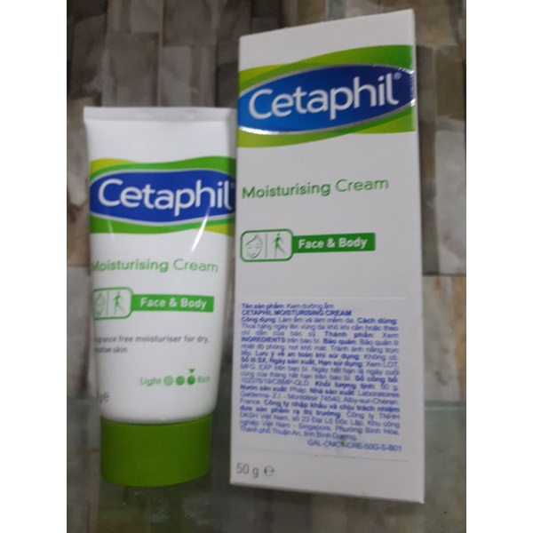 Cetaphil dưỡng ẩm Moisturizing  cream ( 50g)