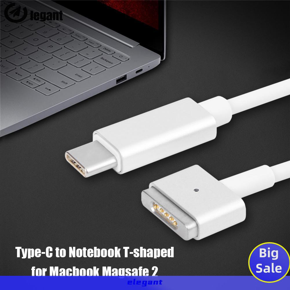 [NEW]USB Type-C Cable to Notebook T-shaped Charging Cables for Macbook Magsafe 2