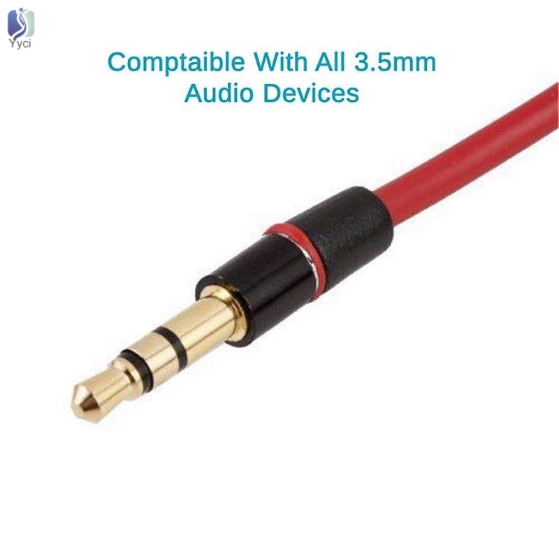 Dây Cáp Âm Thanh 3.5mm Dài 1.2m Cho Ipod Aux Mp3 Vn