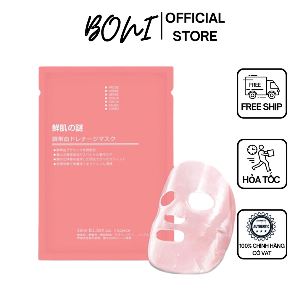 Mặt nạ nhau thai tế bào gốc Rwine Beauty-  giúp phục hồi, dưỡng trắng từ sâu bên trong