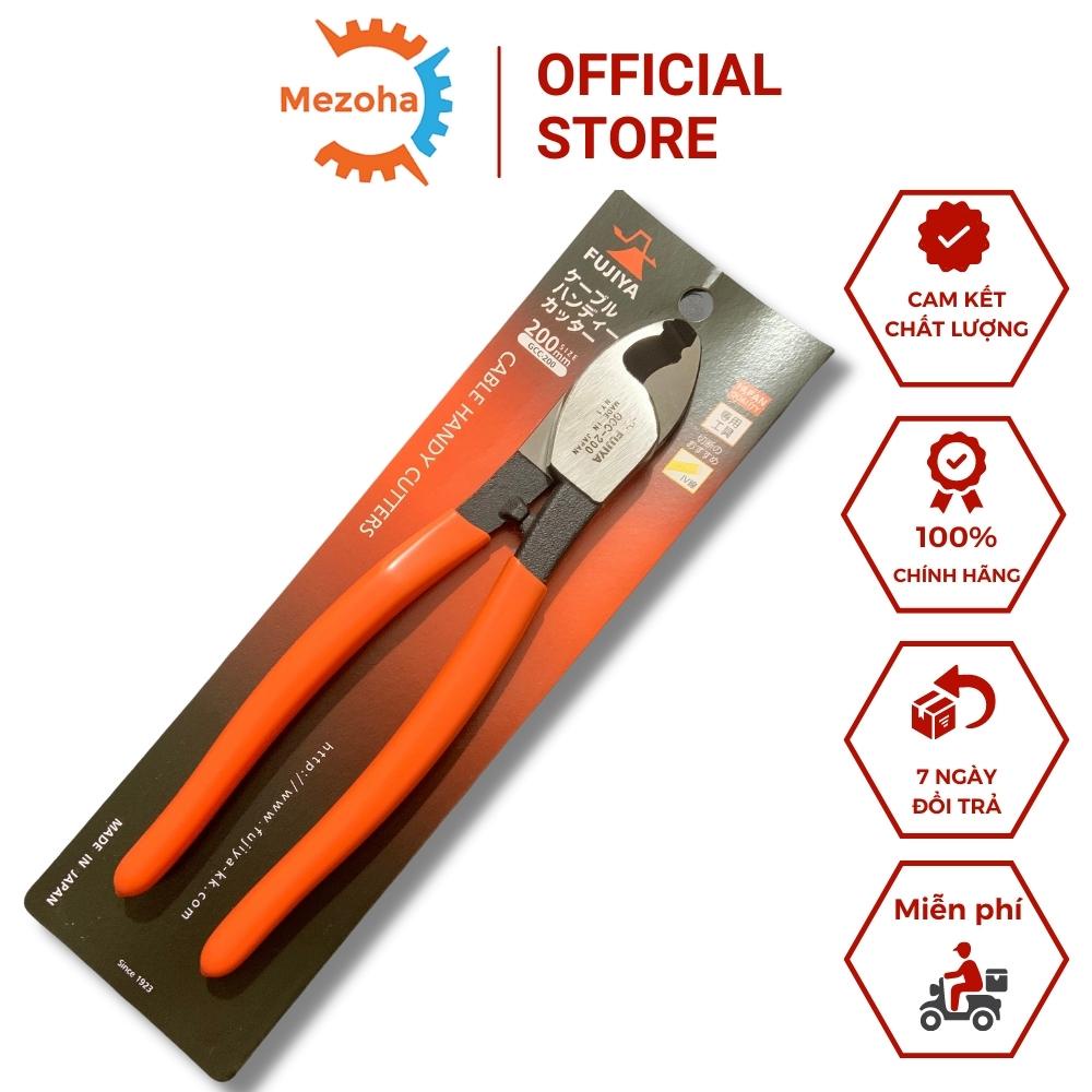 Kìm Cắt Cáp Fujiya Nhật GCC-200 Cắt Ngọt Lưỡi Bén Bền Đẹp Made In Japan Hàng Chính Hãng | Mezoha