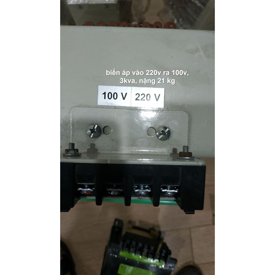 Biến áp cách ly 220v ra 100v