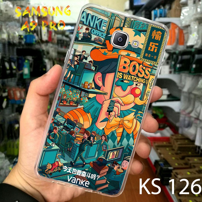 Ốp lưng điện thoai SamSung A9 PRO  in hình tự chọn  siêu đẹp, độc, lạ - KingStoreHN