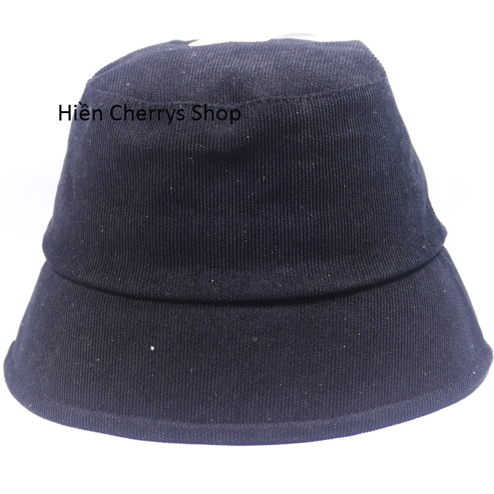 Mũ bucket vành cụp ❤️Nón tai bèo thêu chữ NY Yankees chất nhung cao cấp form unisex nam nữ 2022