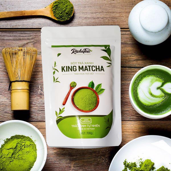 Bột Matcha Organic Chè Thái Nguyên-King Matcha