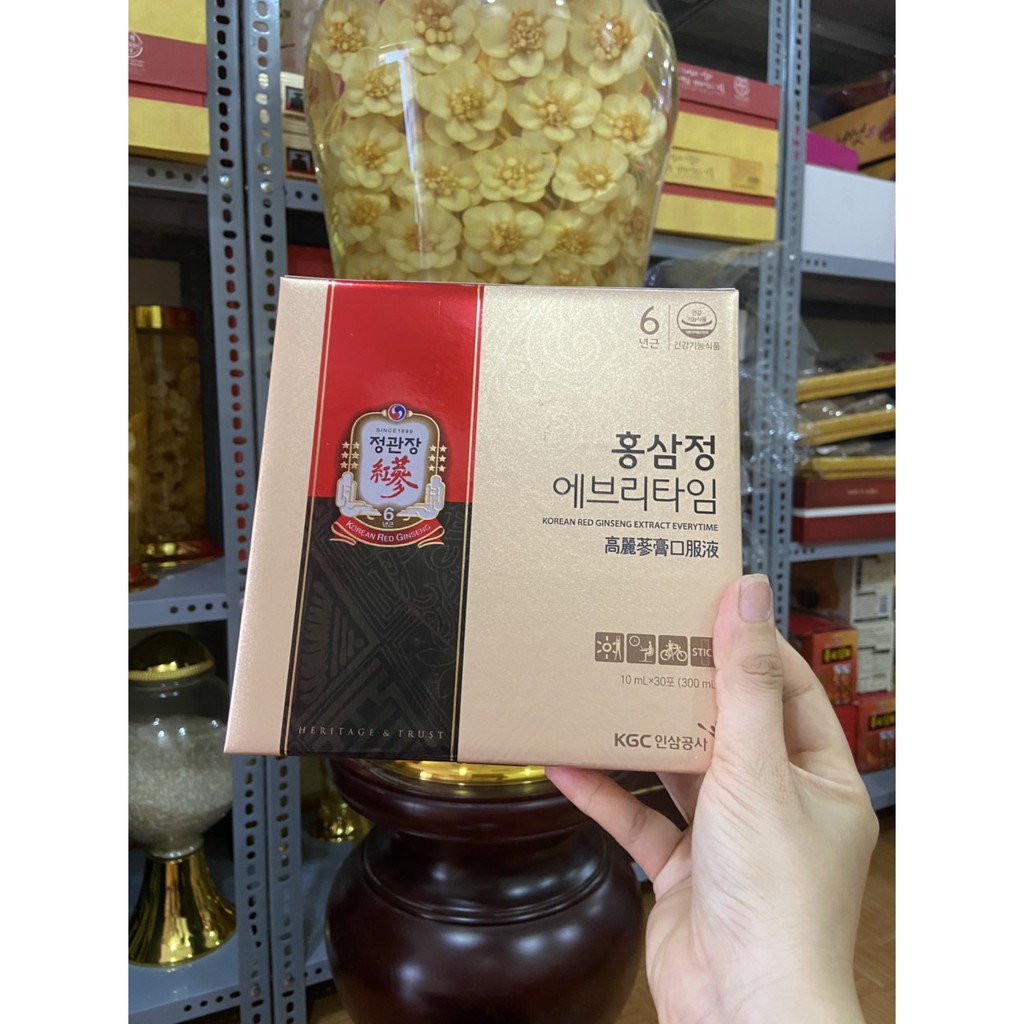 Tinh Chất Hồng Sâm Pha Sẵn KGC Extract Everytime