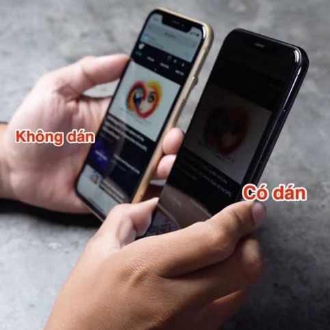 Kính cường lực iphone chống nhìn trộm 6/6s/7/7plus/8/8plus/plus/x/xr/xs/11/12/pro/max