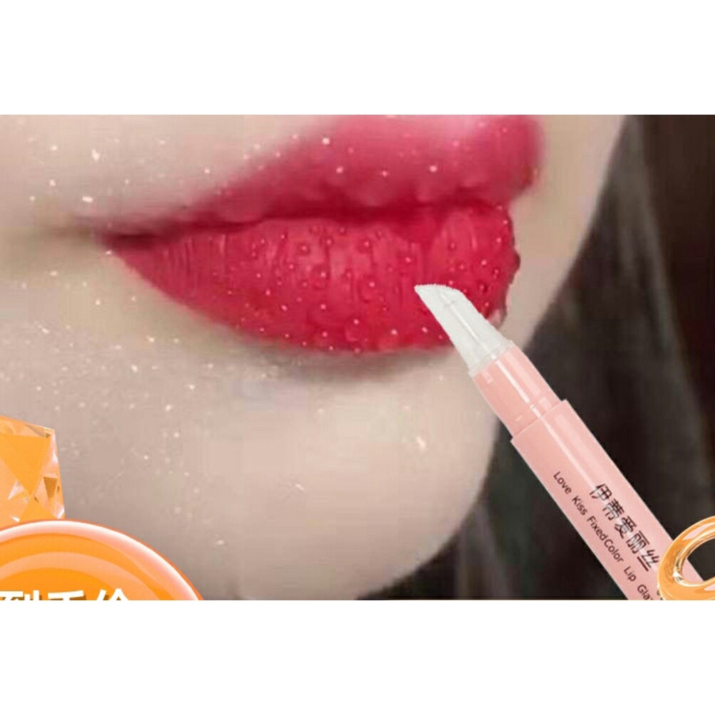 Gel khoá Son Giữ Bền Màu Lâu Trôi - Mẫu Mới VỎ HỒNG Chính Hãng