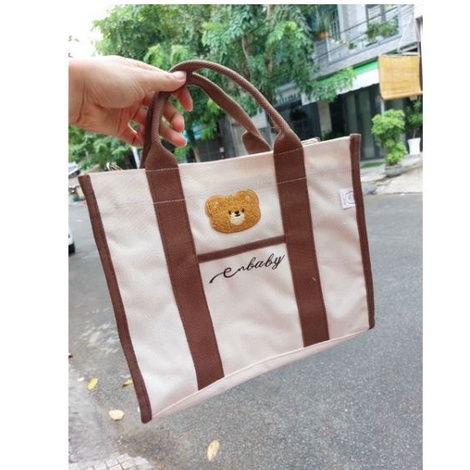 Túi bỉm sữa cho mẹ bé hình chú gấu UPUPFOUR