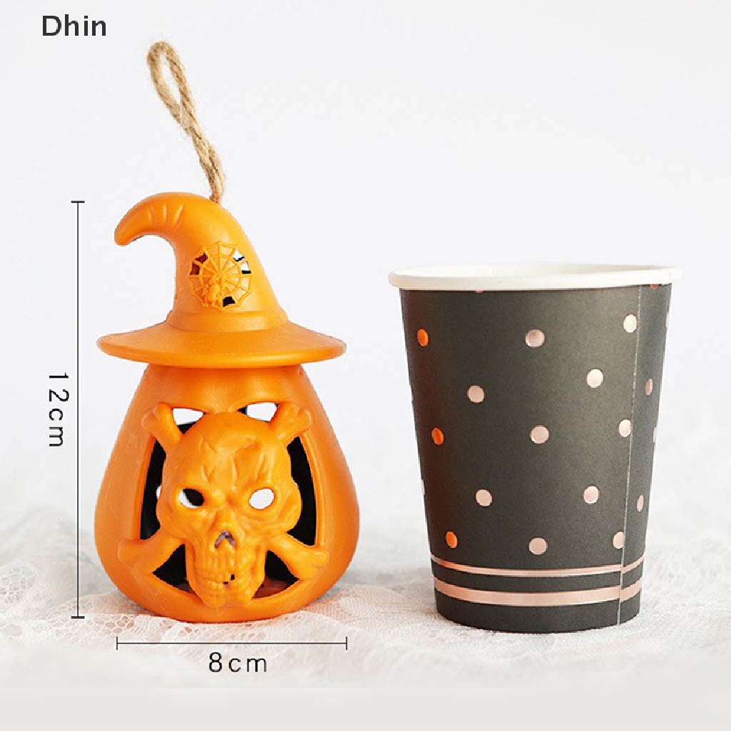 Đèn Led Hình Bí Ngô Mini Dễ Thương Trang Trí Tiệc Halloween