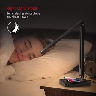 Đèn Led để bàn kiêm sạc không dây Taotronics TT-DL038
