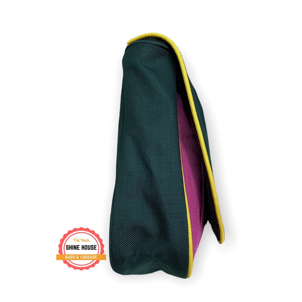 Túi Đeo Chéo Thời Trang Phối Màu Cá Tính Crumpler Màu Hồng Ghép Xanh - Shine House