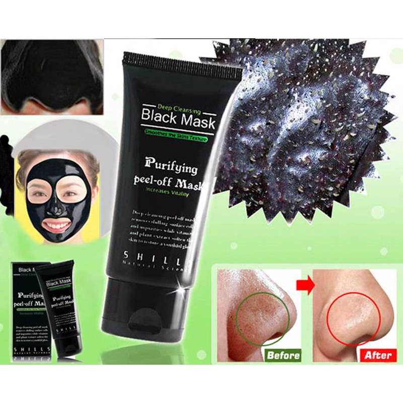 Gel lột mụn cám, đầu đen Black Mask 120g