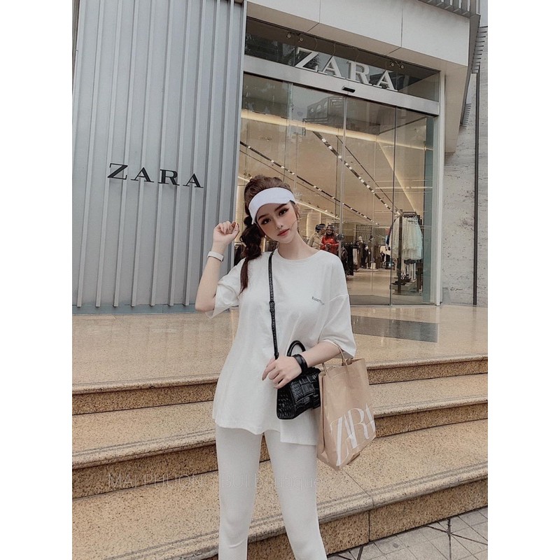 Bộ nữ cộc tay, bộ nữ trơn, chất cotton, SIÊU MÁT, co dãn tốt, KHÔNG NHĂN NHÚM | BigBuy360 - bigbuy360.vn