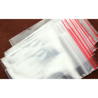 1kg túi zip viền đỏ