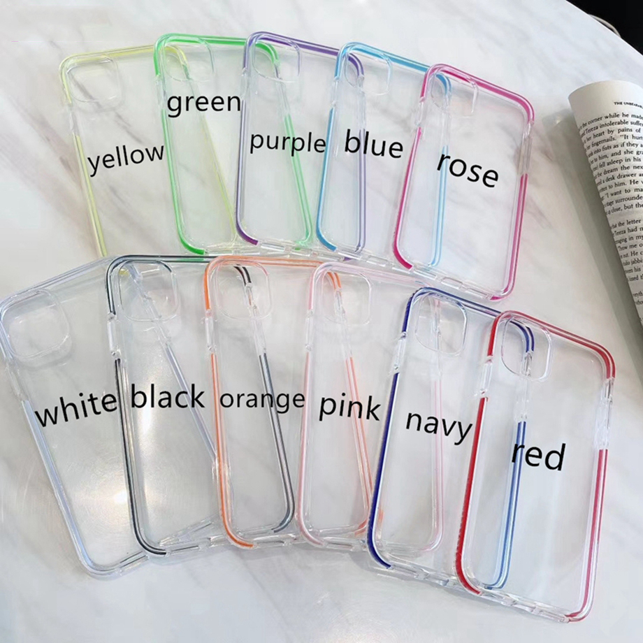 Iphone 12 11 Pro Max SE 2020 Xs Xr Max 7 8 6 6s Plus Ốp Lưng Mềm Chống Rơi Màu Kẹo Ngọt Cho | BigBuy360 - bigbuy360.vn