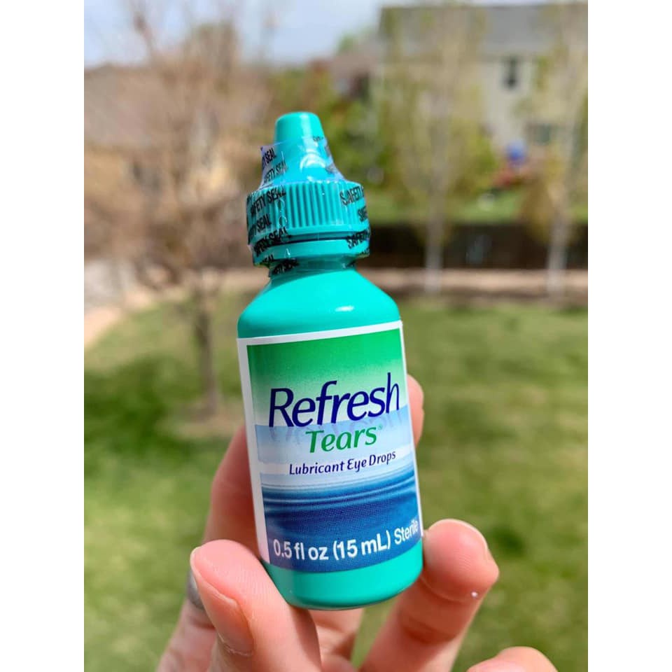 Nước Nhỏ Mắt Refresh Tear Nhân Tạo Chống Khô, Chống Mỏi Mắt 15ml
