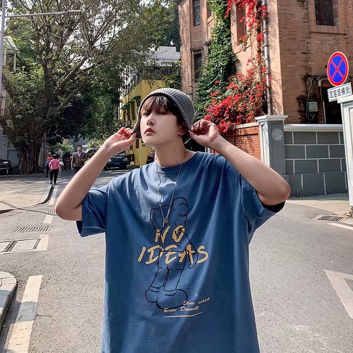 [APN32] Áo Phông Nam Nữ Tay Lỡ, Áo Thun Unisex Hình người Kute Tay Lỡ form rộng | BigBuy360 - bigbuy360.vn