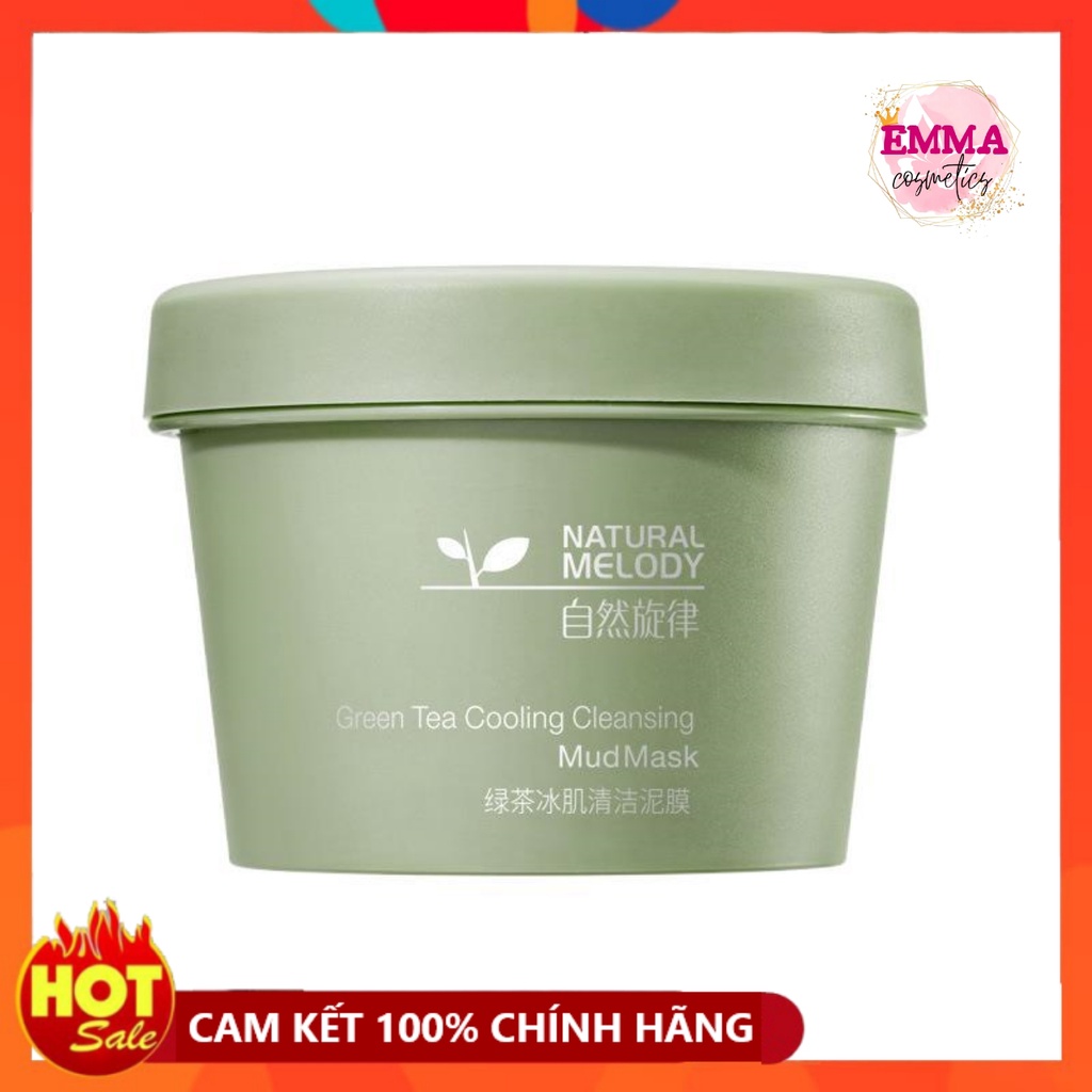 Mặt nạ bùn Natural Melody trà xanh và hoa hồng