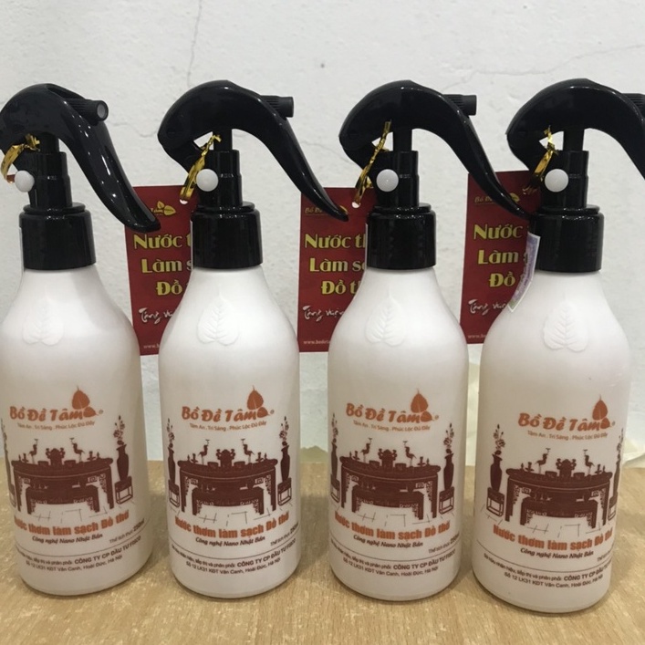 Nước Thơm Làm Sạch Ban Thờ Tinh Dầu Quế Thơm 250ml Bồ Đề Tâm