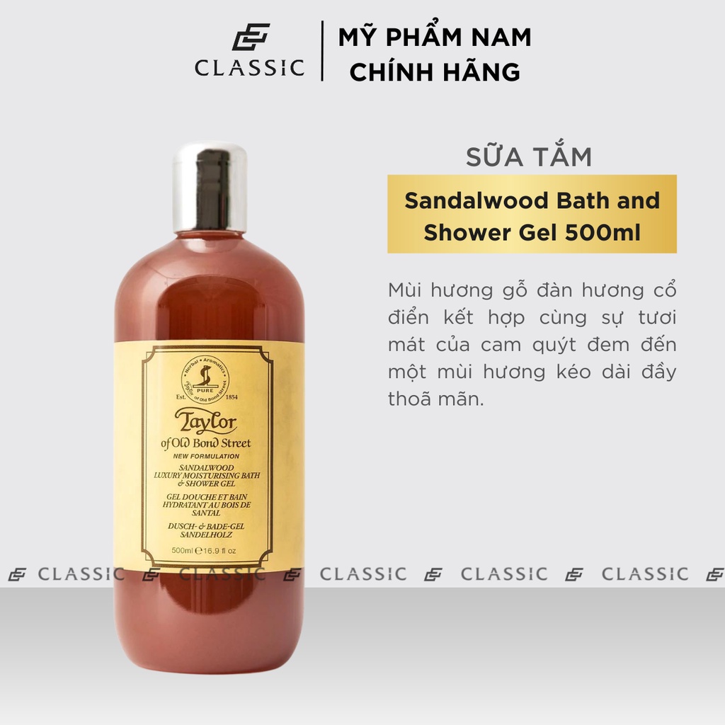 Sữa tắm Taylor of Old Bond Street Bath and Shower Gel 500ml
