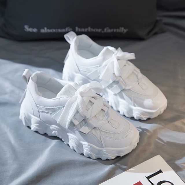 [ 😄 Tặng tất] GIÀY THỂ THAO ULZZANG HÀN QUỐC ĐẾ ĐỘN SIÊU HÓT | BigBuy360 - bigbuy360.vn