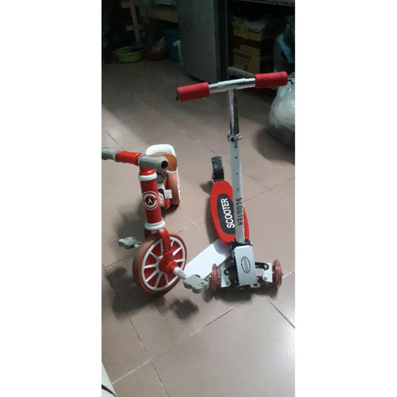 Xe trượt, xe scooter 3 bánh xe chòi chân cho bé [PHIÊN BẢN CAO CẤP]